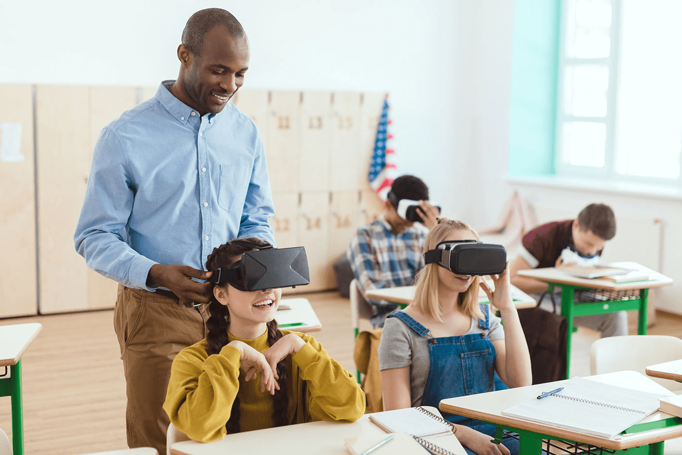 VR student